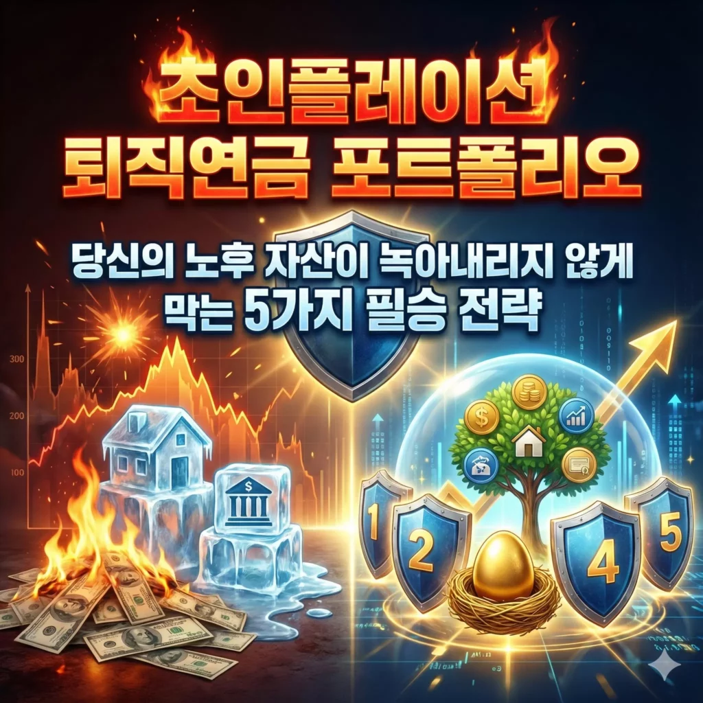 초인플레이션 퇴직연금 포트폴리오 알아보기 대표 이미지