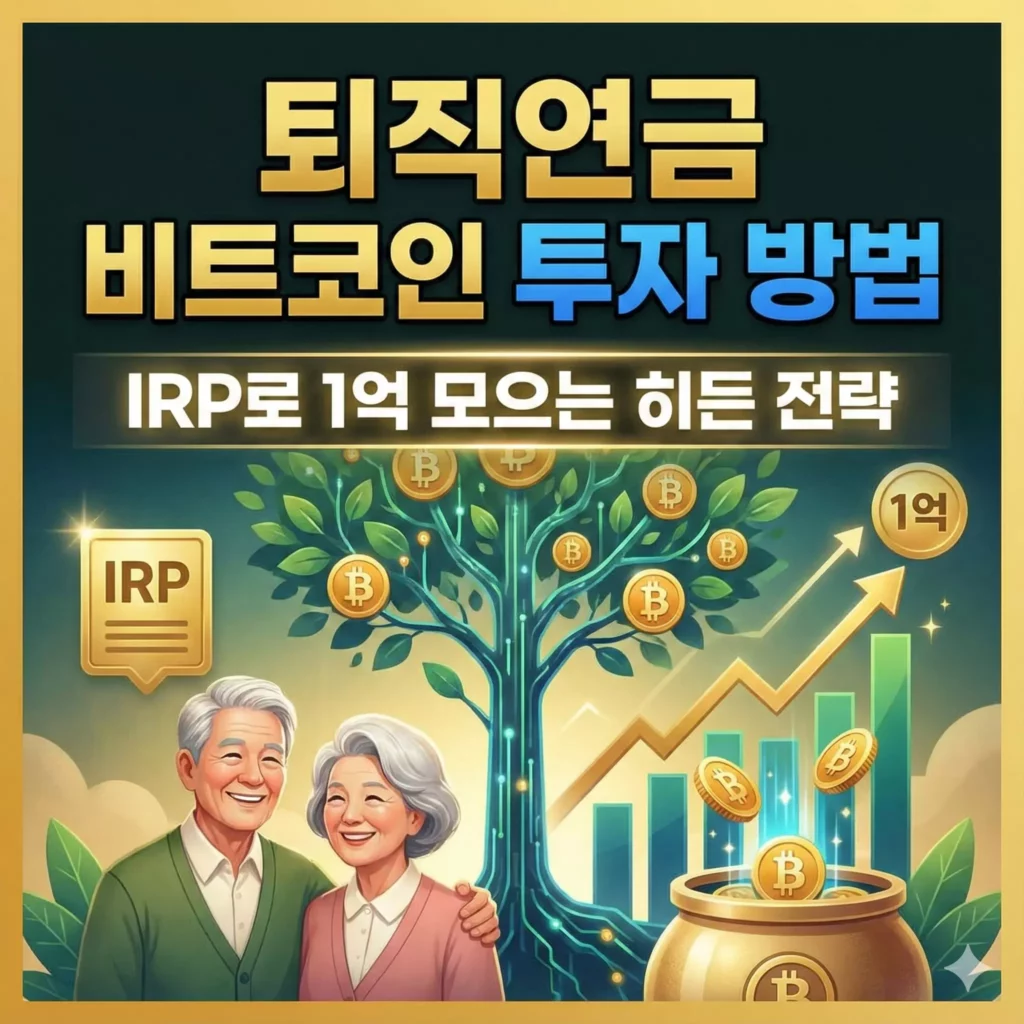퇴직연금 비트코인 투자 방법 알아보기 대표 이미지