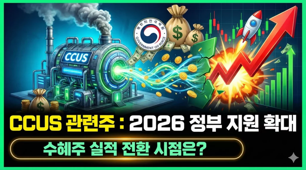 CCUS 관련주 알아보기 대표 이미지