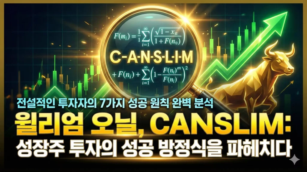 윌리엄 오닐 CANSLIM 알아보기 대표 이미지