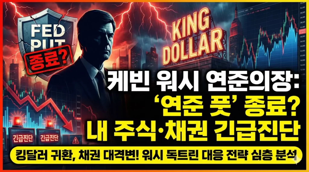 케빈 워시 연준의장 지명 자산시장 영향 알아보기 대표 이미지
