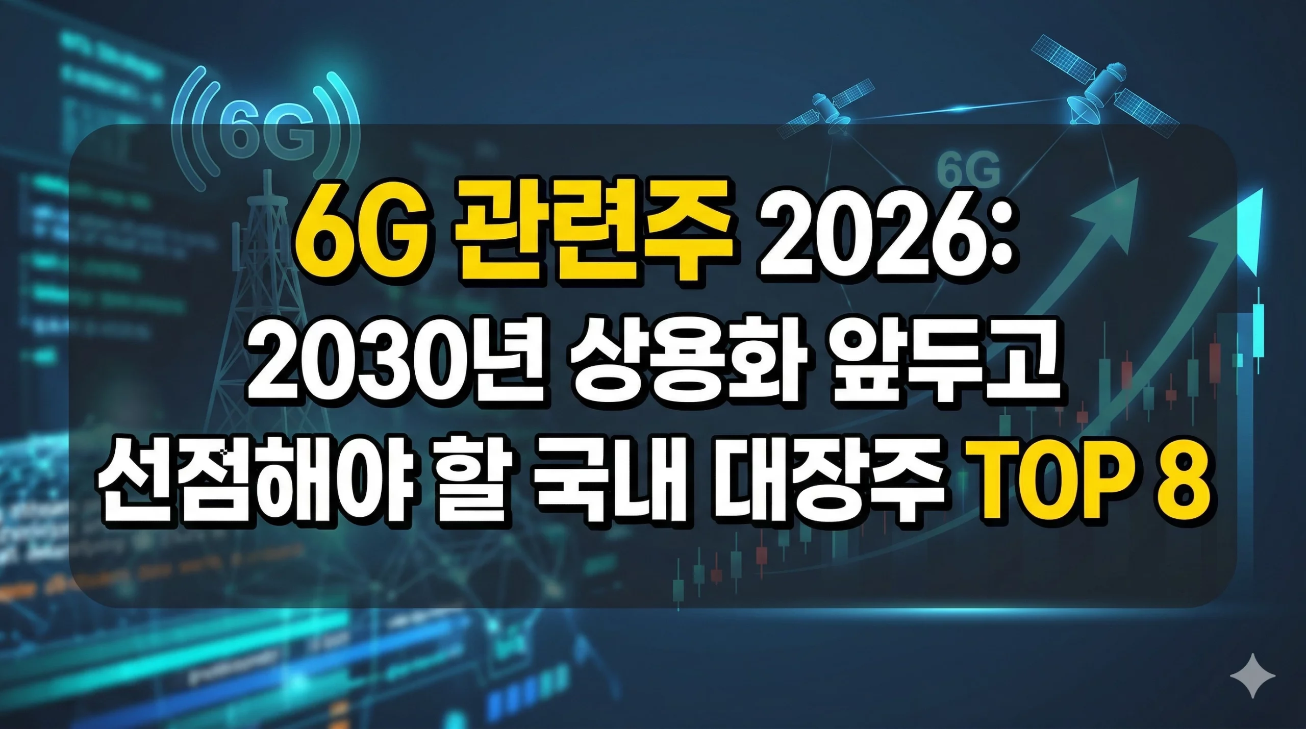 6G 관련주 알아보기 대표 이미지
