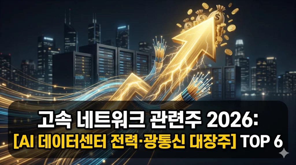 고속 네트워크 관련주 알아보기 대표 이미지