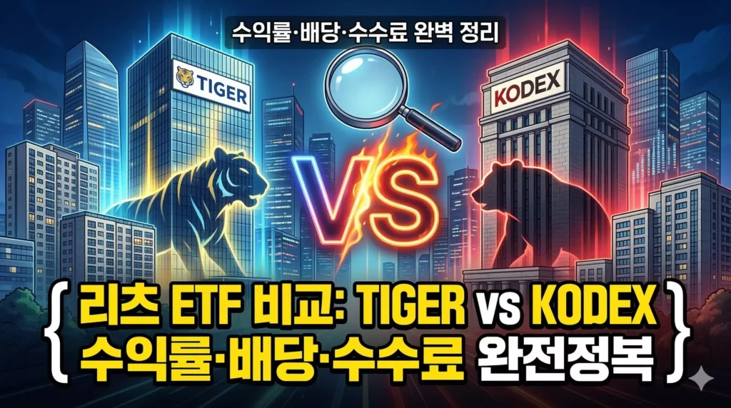리츠 ETF 비교 알아보기 대표 이미지