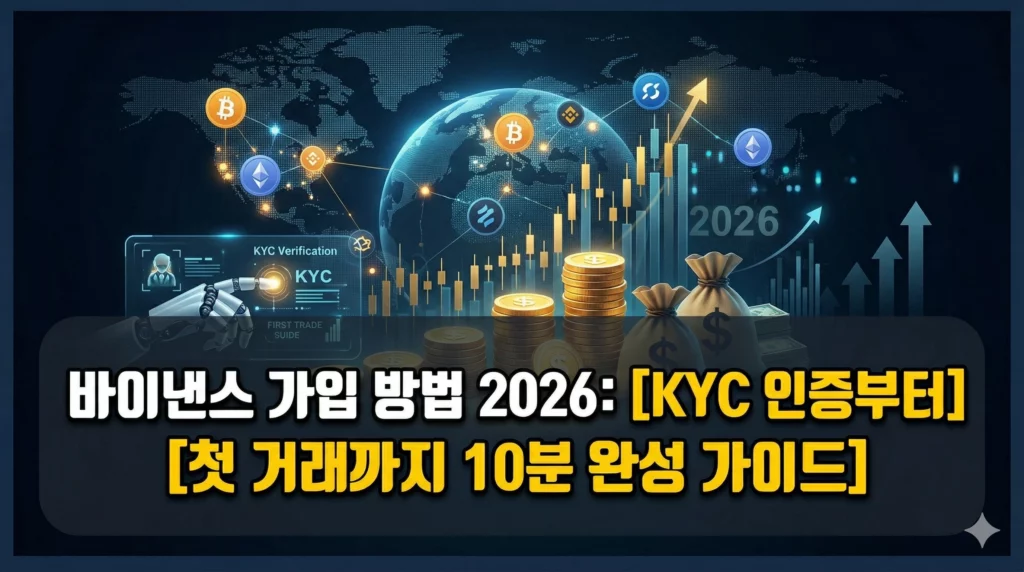 바이낸스 가입 방법 알아보기 대표 이미지