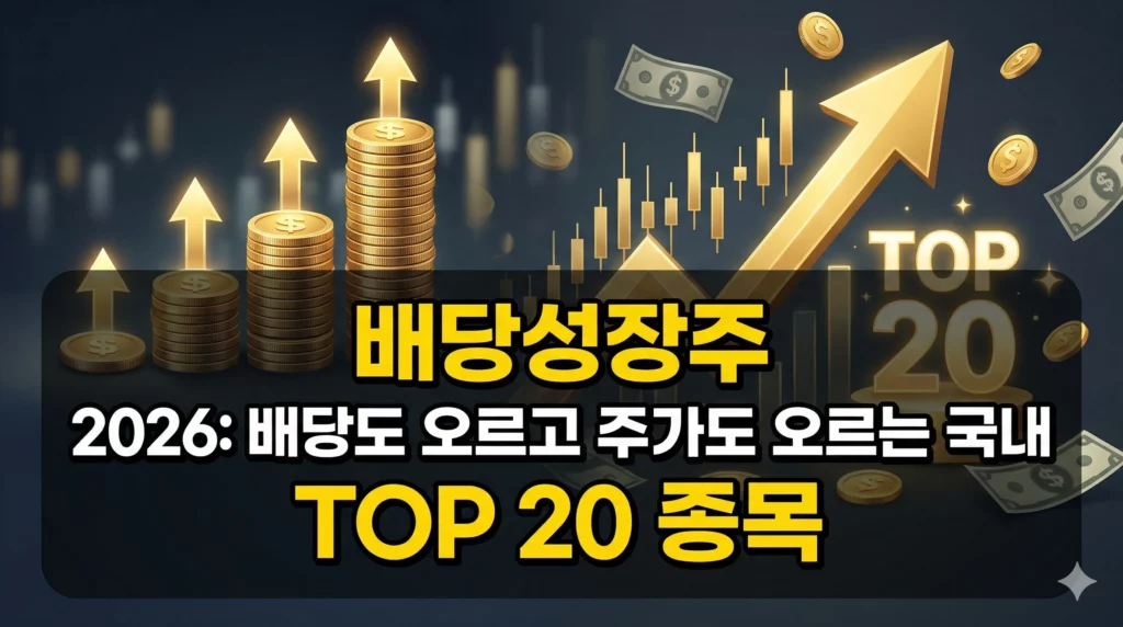 배당성장주 알아보기 대표 이미지