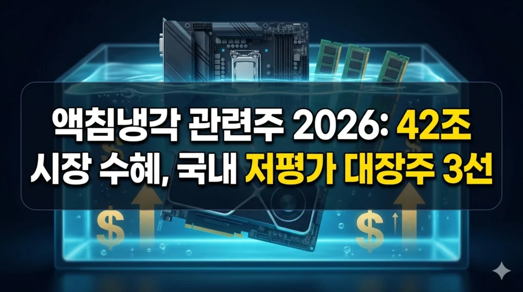 액침냉각 관련주 알아보기 대표 이미지
