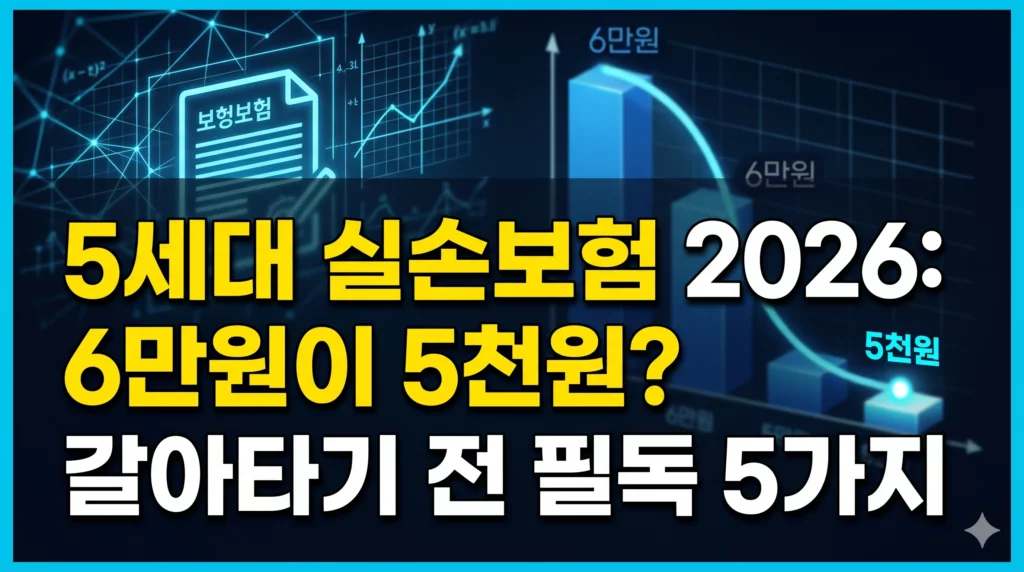 5세대 실손보험 알아보기 대표 이미지