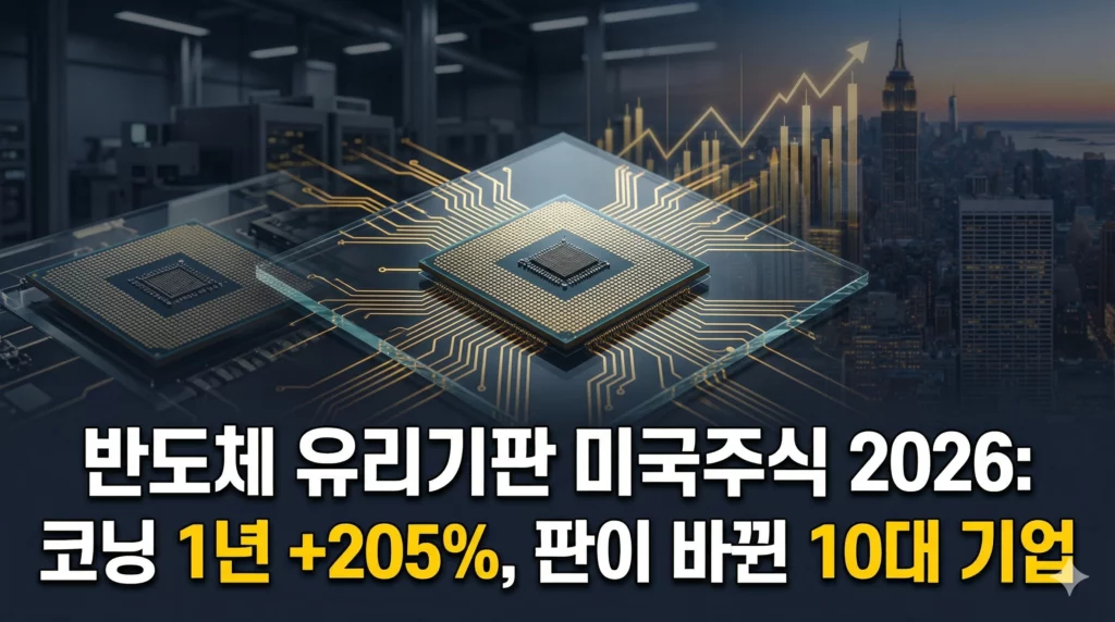 반도체 유리기판 미국주식 알아보기 대표 이미지