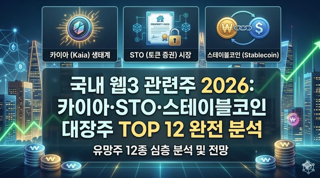 국내 웹3 관련주 알아보기 대표 이미지