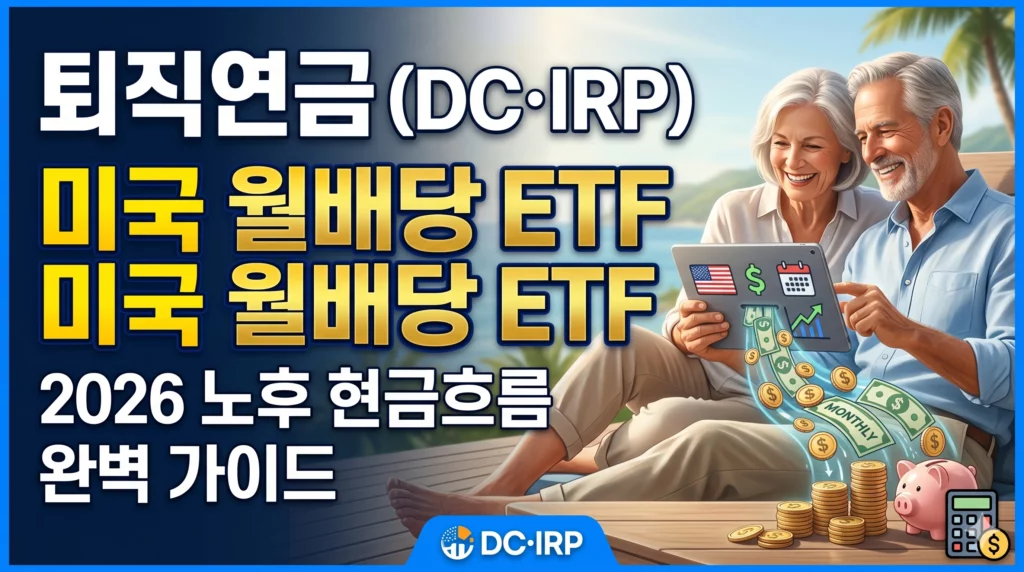 퇴직연금 미국 월배당 ETF 알아보기 대표 이미지